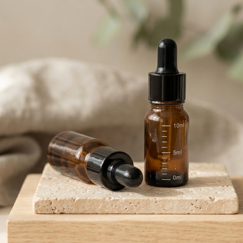 Pipettenflasche Braunglas — 10 ml